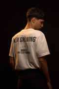 New Growing premium white t-shirt