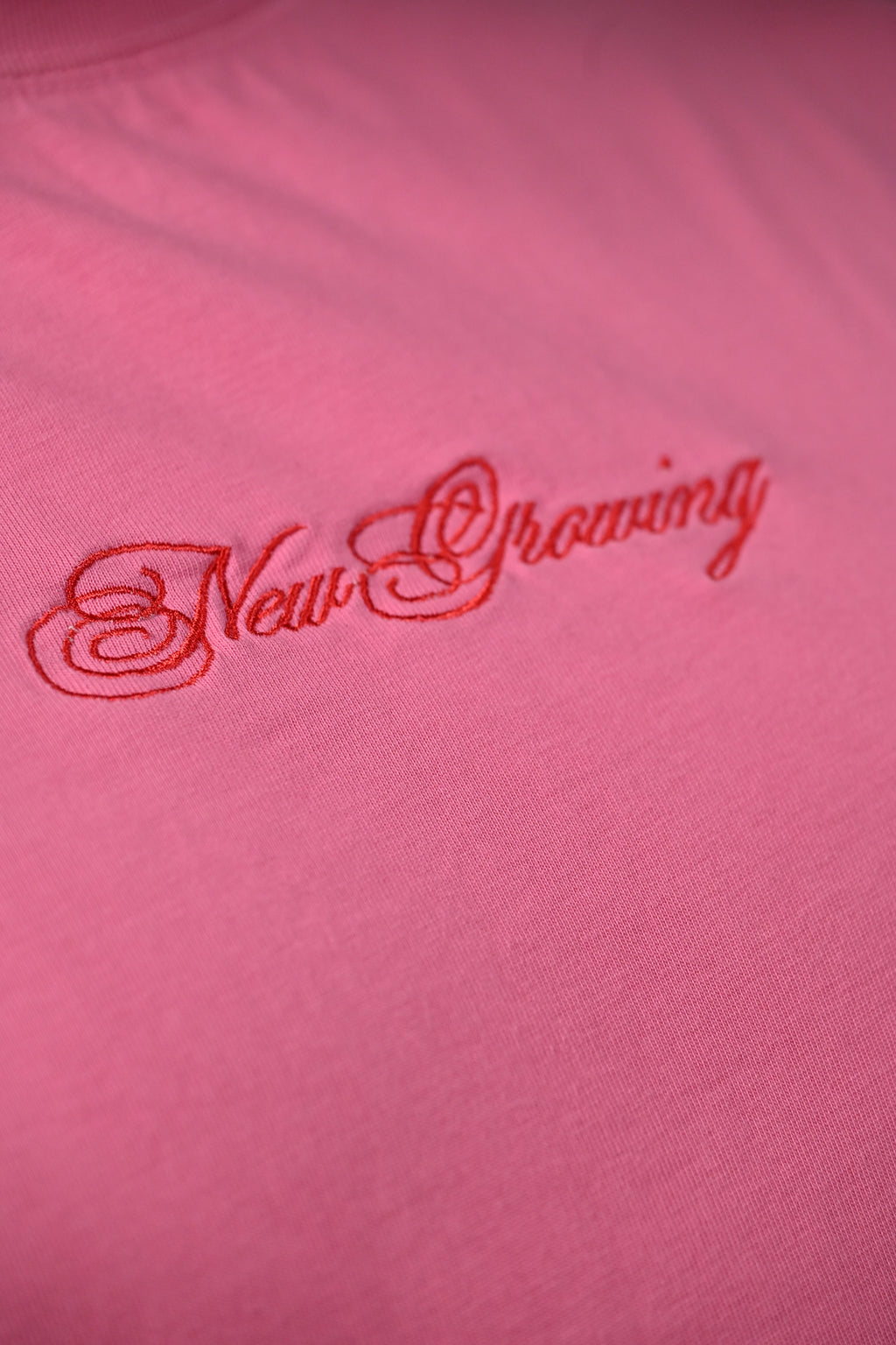 NEW GROWING SOCIETY PINK T-SHIRT