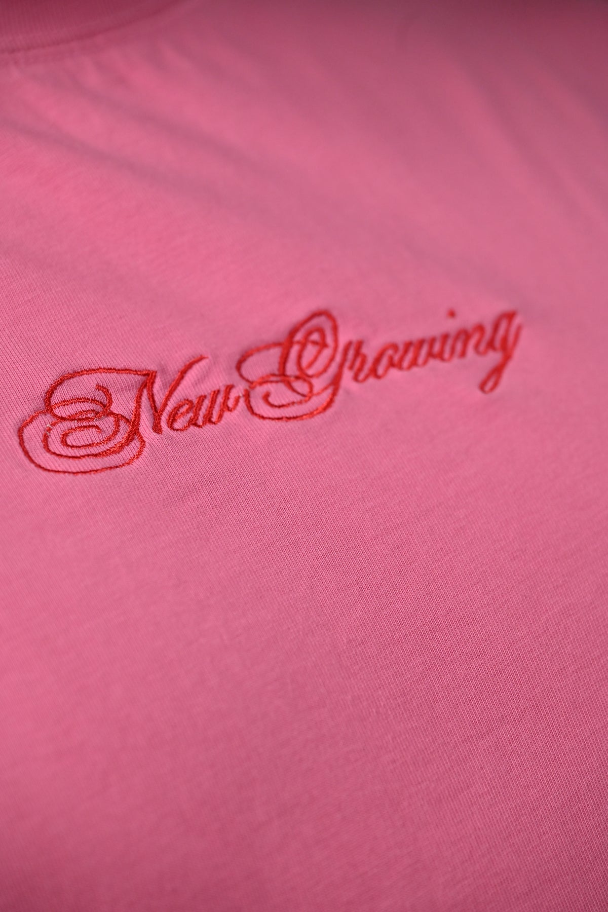 NEW GROWING SOCIETY PINK T-SHIRT