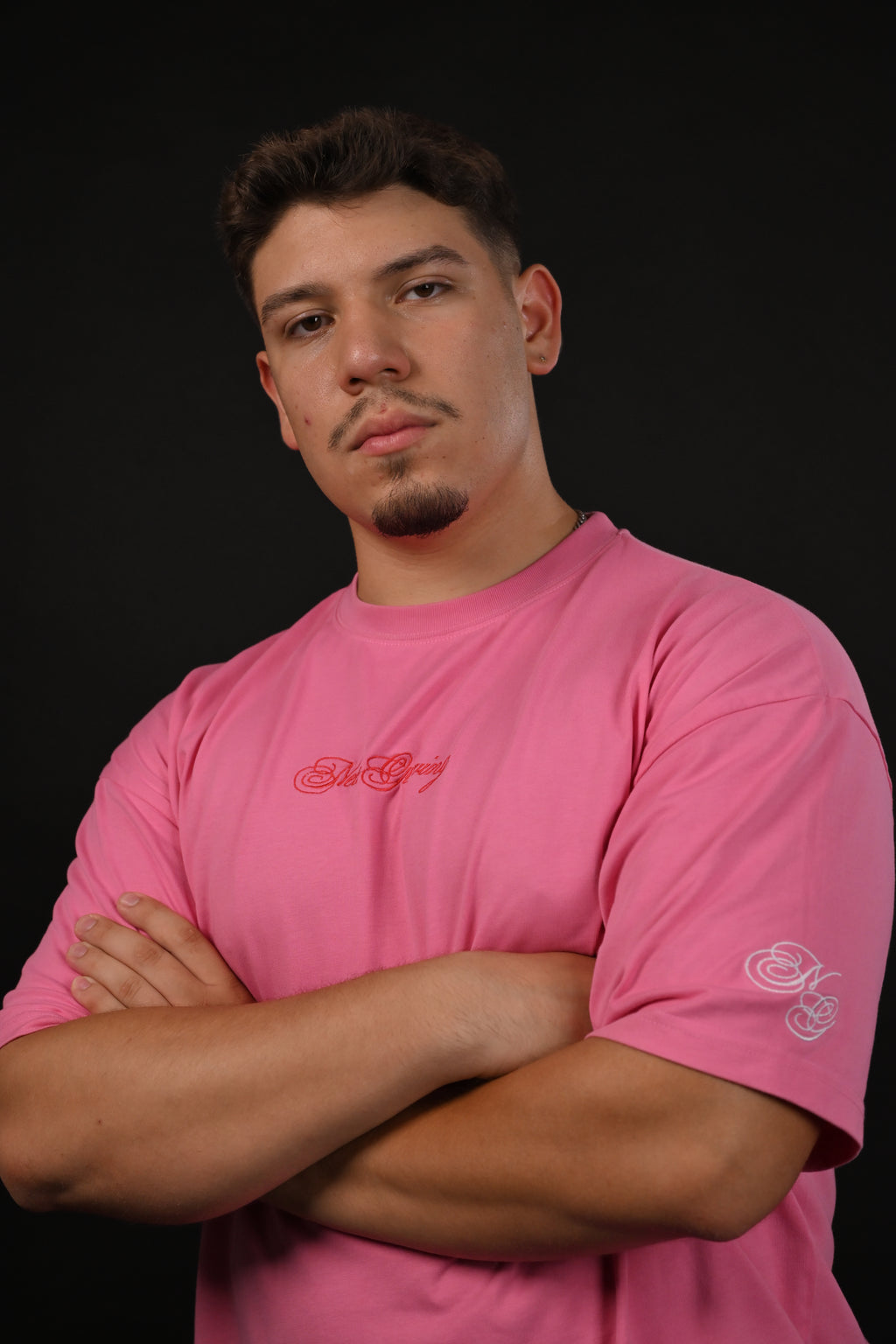 NEW GROWING SOCIETY PINK T-SHIRT