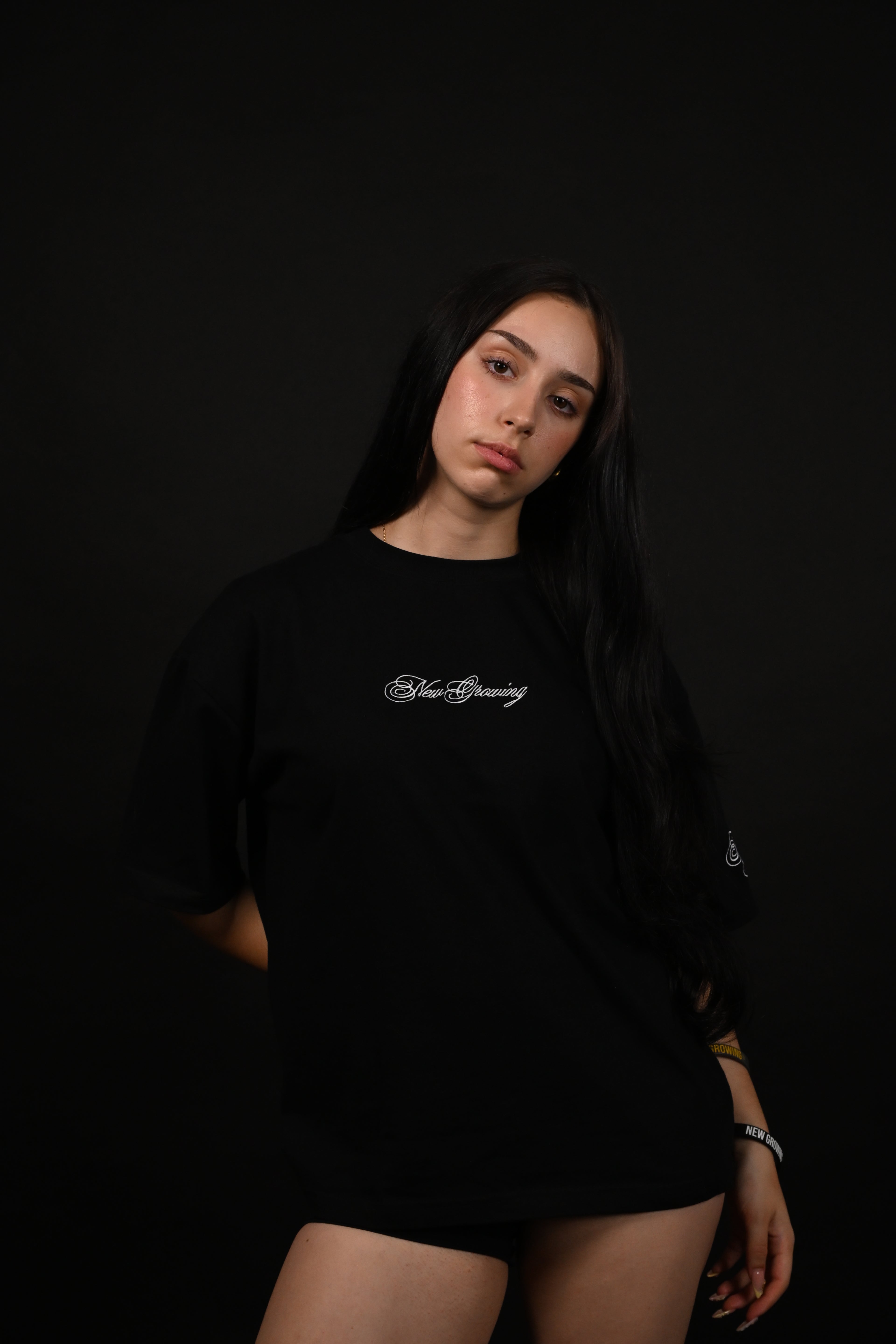 NEW GROWING SOCIETY BLACK t-shirt
