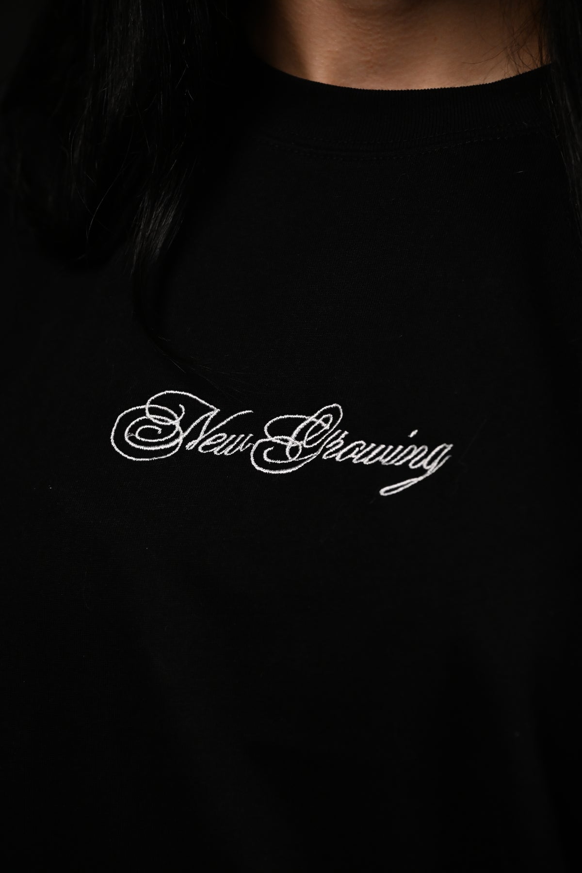 NEW GROWING SOCIETY BLACK t-shirt